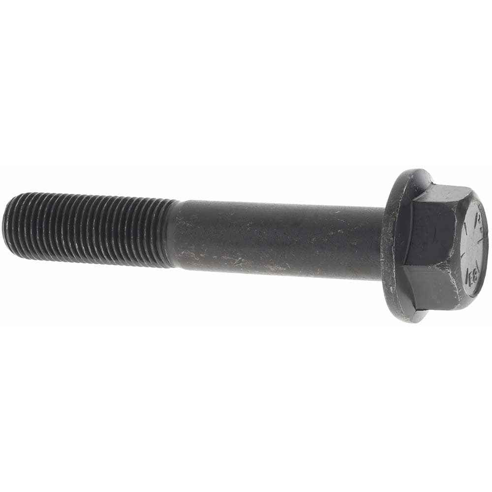 Smooth Flange Bolt: 1/2-20 UNF, 3" Length Under Head, Partially Threaded