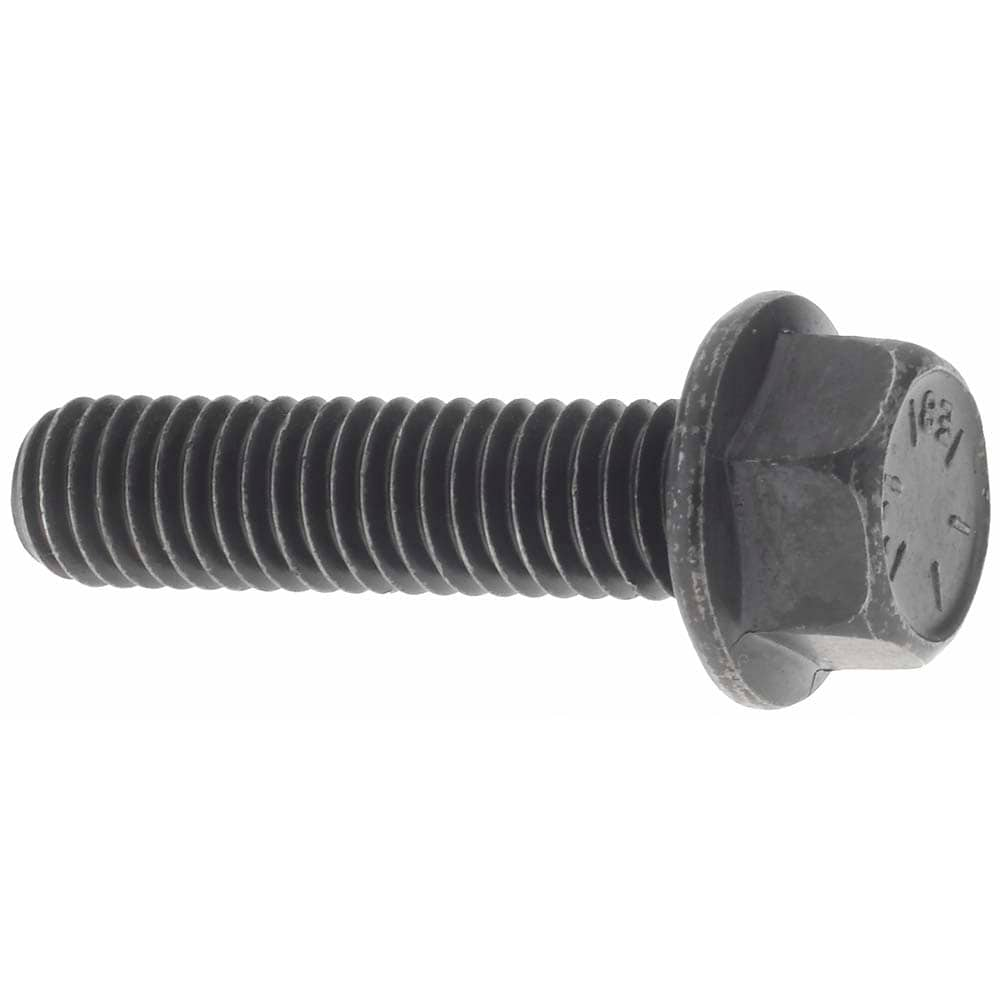 Value Collection - Smooth Flange Bolt: 3/8-16 UNC, 1-1/2