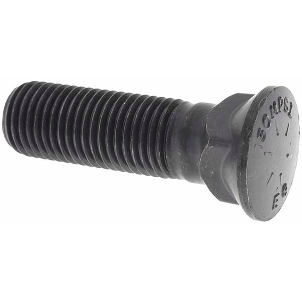 1-1/4-7 UNC, 4-1/2" OAL, Alloy Steel Plow Bolt