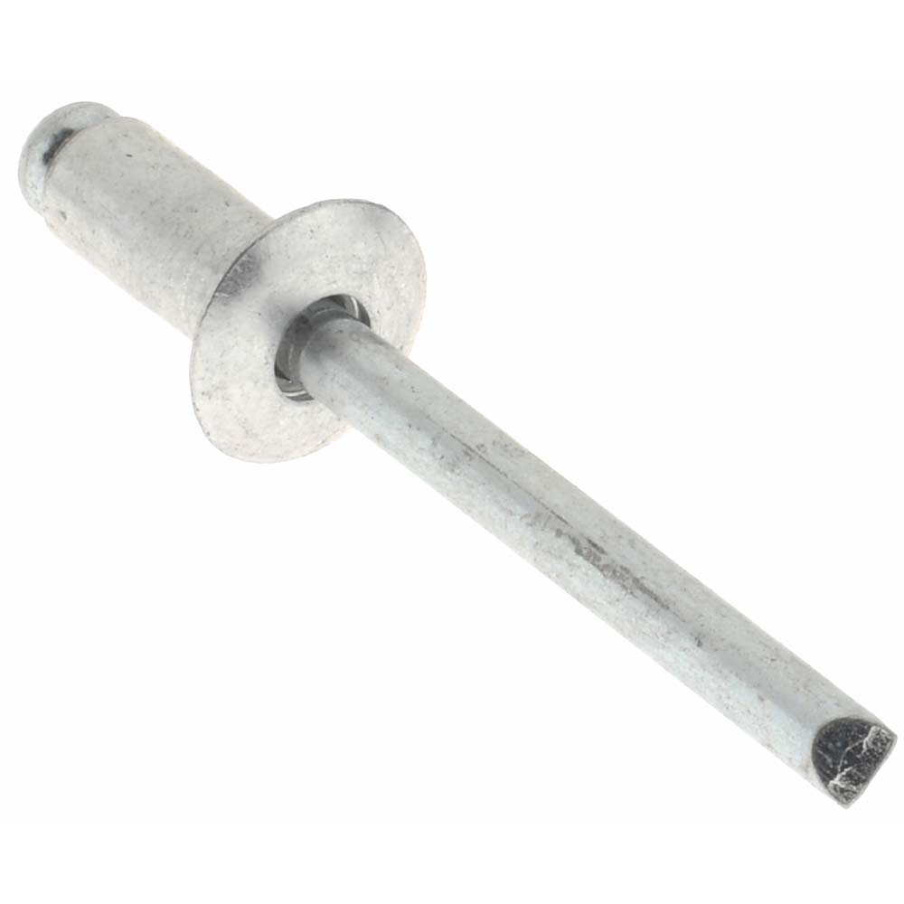 Value Collection - Open End Blind Rivet: Size 64, Dome Head, Aluminum ...