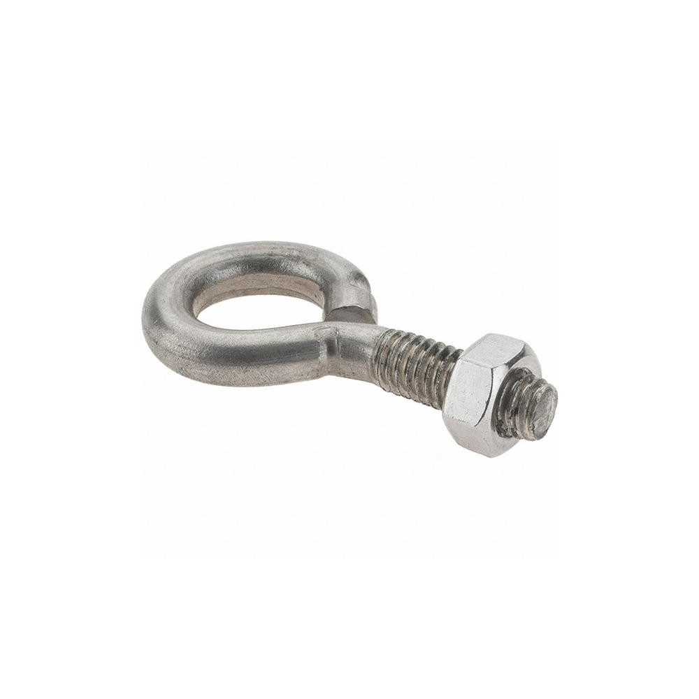 Value Collection 5/1618, Stainless Steel Wire Turned Open Eye Bolt