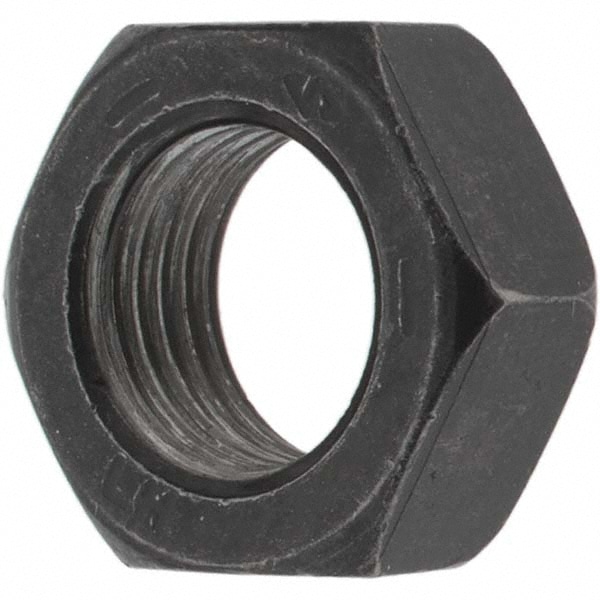 1/2-20 UNF Steel Left Hand Hex Jam Nut