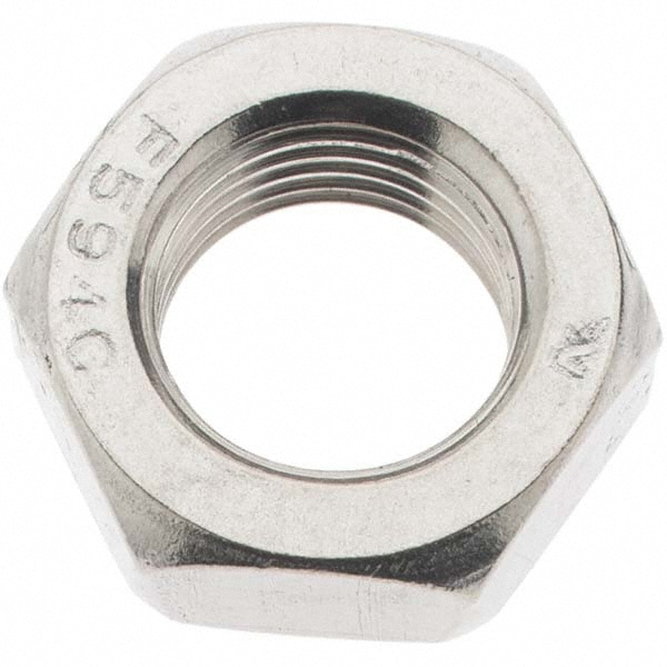 UNC Stainless Steel Right Hand Hex Jam Nut