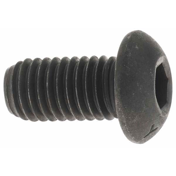 Value Collection Button Socket Cap Screw: 1/2-13 x 1, Alloy Steel, Black  Oxide Coated 80948037 MSC Industrial Supply