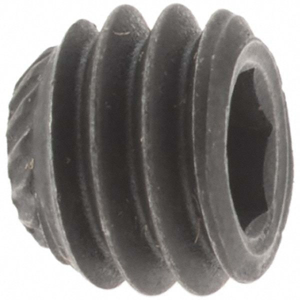 Set Screw: 5/16-18 x 1/4", Knurled Cup Point, Alloy Steel, Grade 8