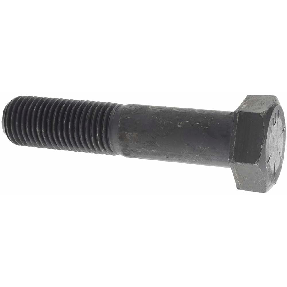 Value Collection - Hex Head Cap Screw: 1-1/4 - 7 X 6", Grade 8 Steel ...