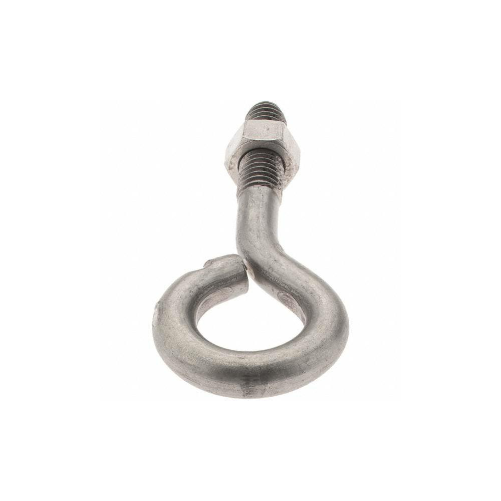 Value Collection 3/816, Stainless Steel Wire Turned Open Eye Bolt