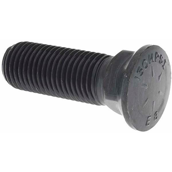1-1/4-7 UNC, 4" OAL, Alloy Steel Plow Bolt