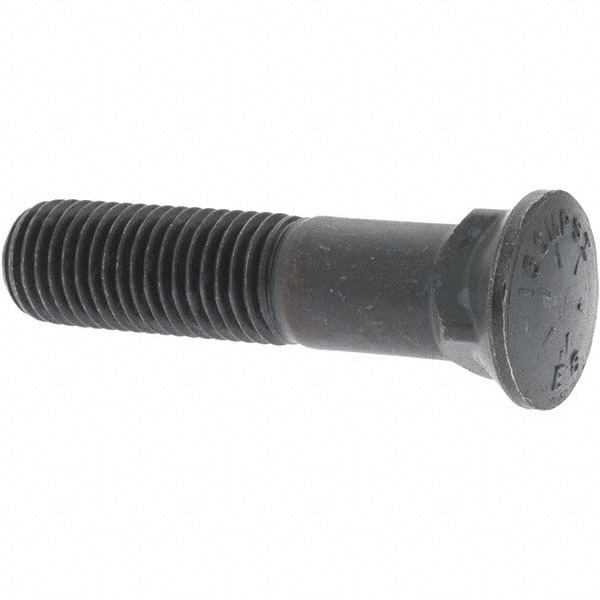 1-8 UNC, 4-1/2" OAL, Alloy Steel Plow Bolt