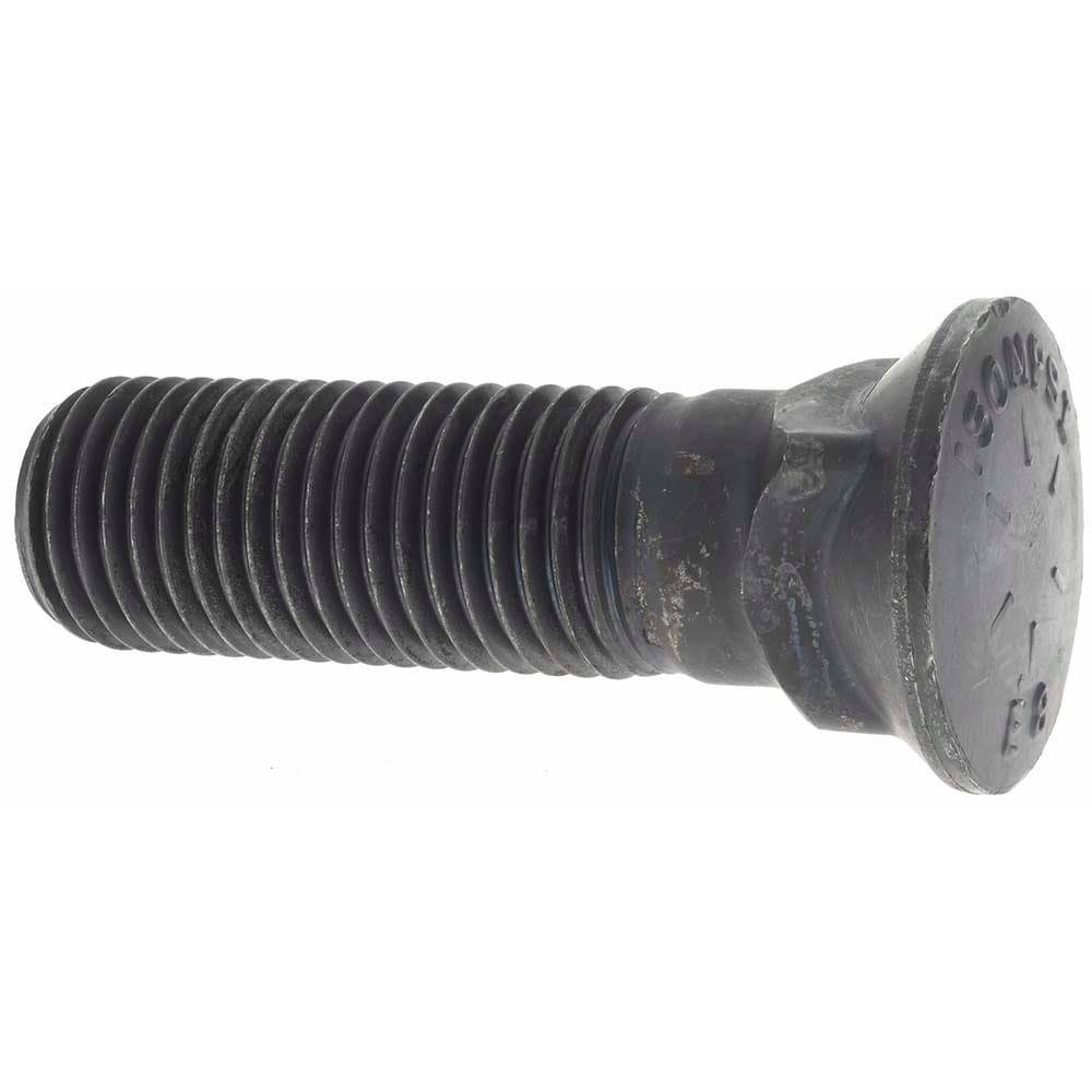 1-1/4-7 UNC, 4-1/2" OAL, Alloy Steel Plow Bolt