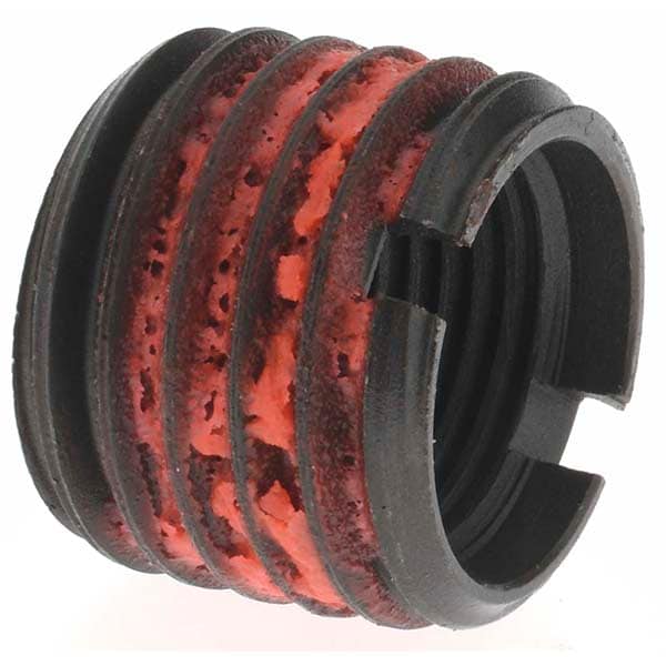 Thread Locking Insert: 3/4-16 Internal Thread, 1-8 External Thread, UNF, 0.781" OAL, Thread Repair