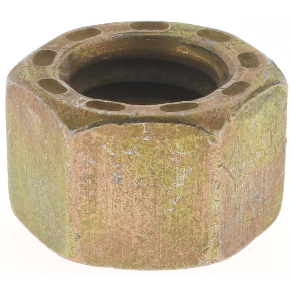 Value Collection Hex Nut 1/213, Grade L9 Steel, Zinc Yellow