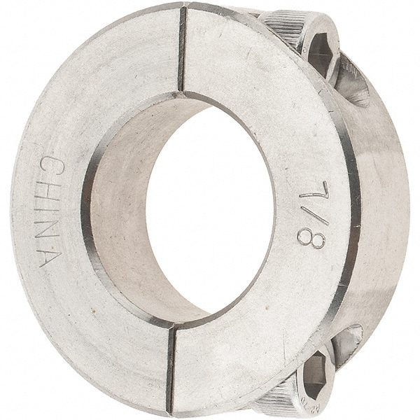 Shaft Collar: Shaft, 1-5/8" OD, Stainless Steel
