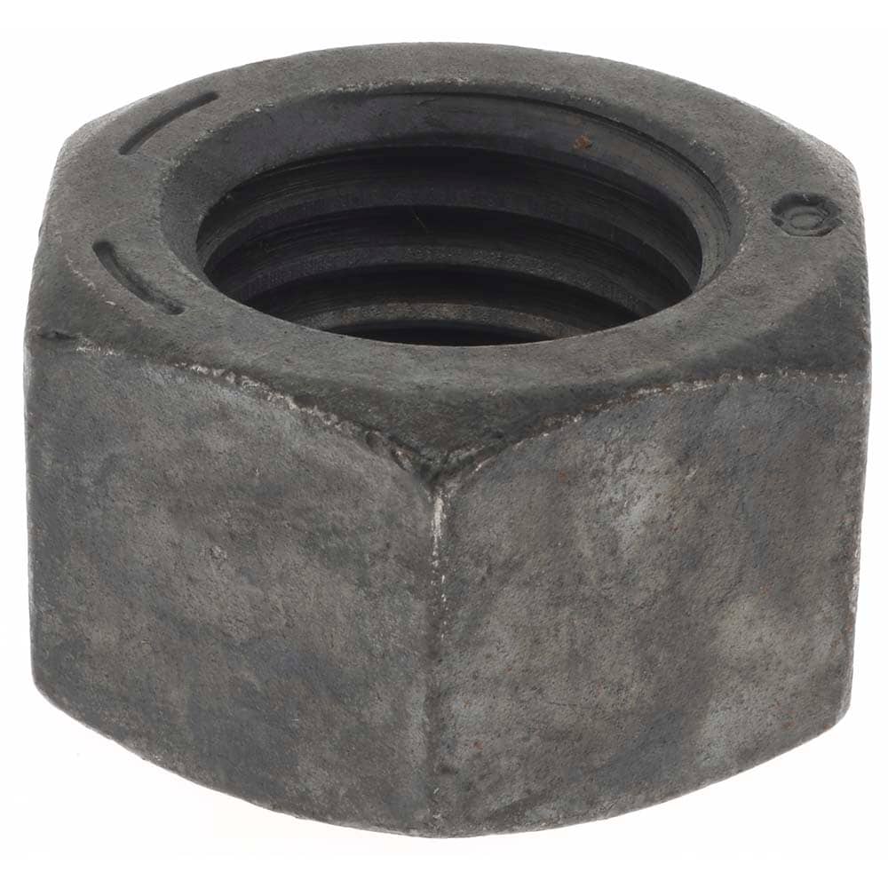 1-3/8 - 6 UNC Steel Right Hand Hex Nut