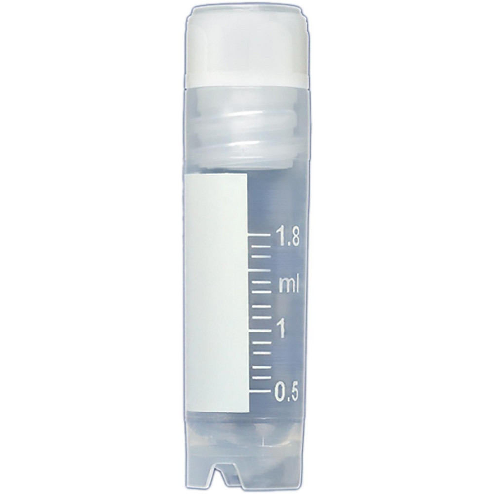 Test & Sample Tubes: Type: Cryogenic Vial; Capacity (ml): 2; Diameter (mm): 12.5000; Bottom: Round