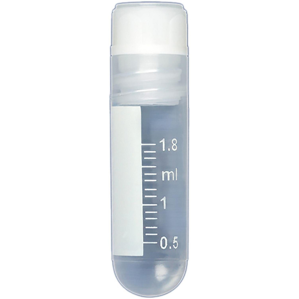 Test & Sample Tubes: Type: Cryogenic Vial; Capacity (ml): 2; Diameter (mm): 12.5000; Bottom: Round