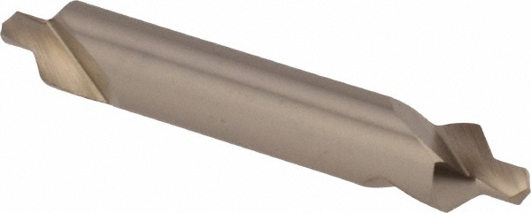 Combo Drill & Countersink: #4, High Speed Steel