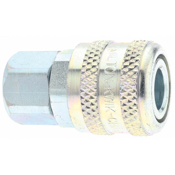 Pneumatic Hose Coupling: 1/4-18" Thread