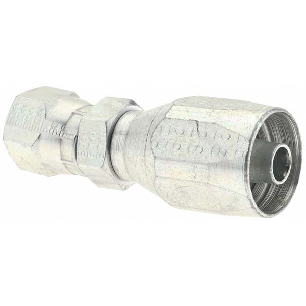2 Piece, 1/2-20 JIC, Reusable Hose Female Swivel Fitting
