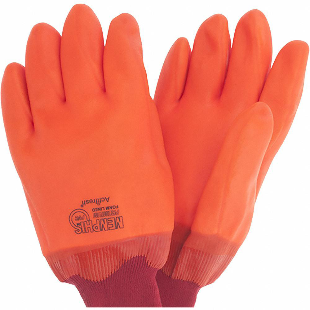 Value Collection 12 Pairs Size L PVC Coated Work Gloves 81012817