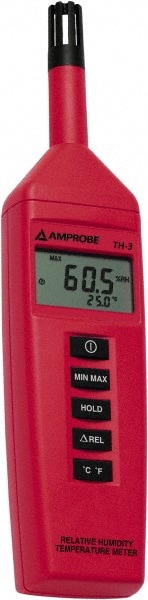 -4 to 140°F, 0 to 100% Humidity Range, Temp and Humidity Recorder