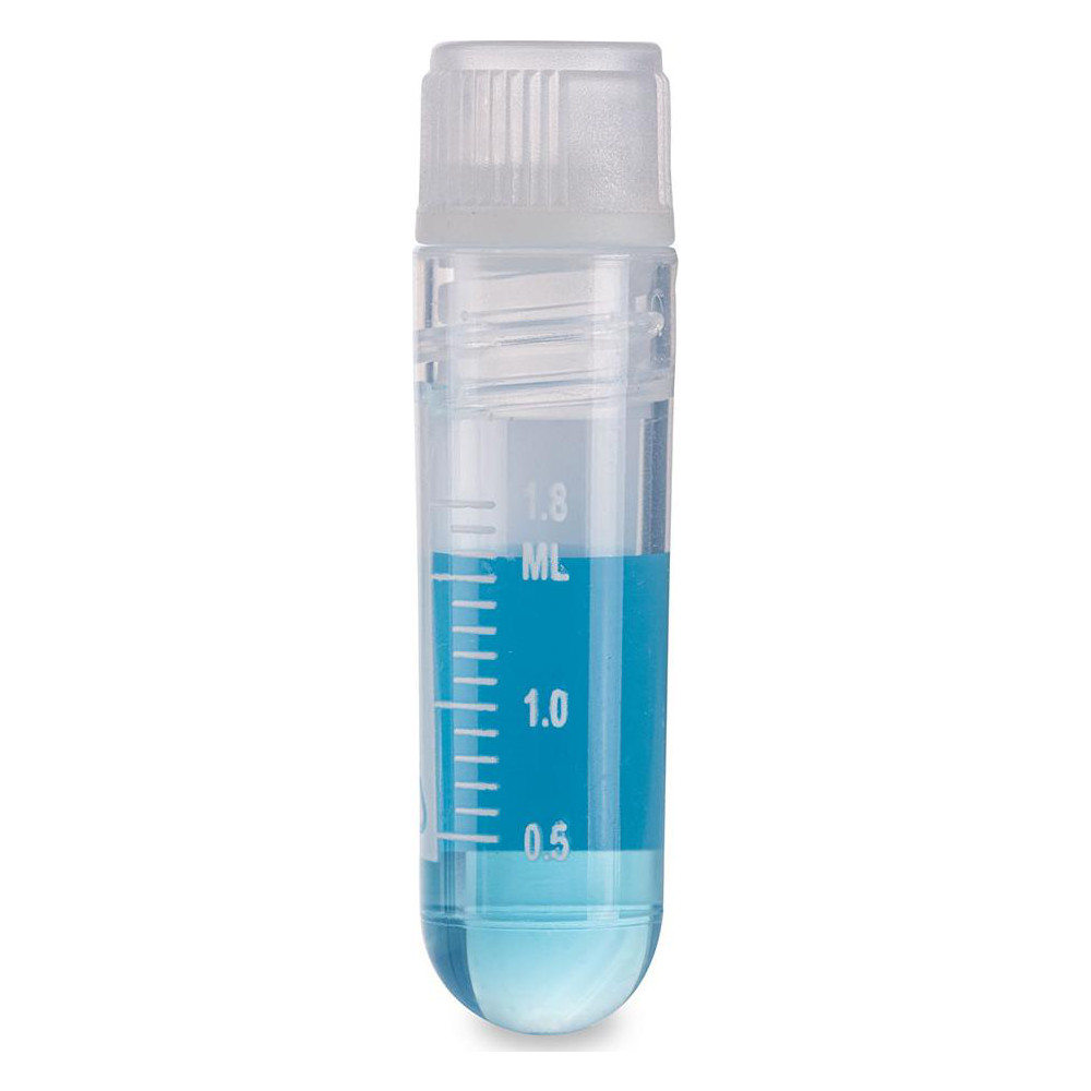 Globe Scientific Test & Sample Tubes: Cryogenic Vial, 2, 12.7600, Round | Part #3034-2-RB