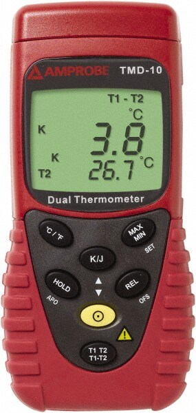 Digital Temperature Recorder: 2,498 ° F, K Thermocouple Sensor