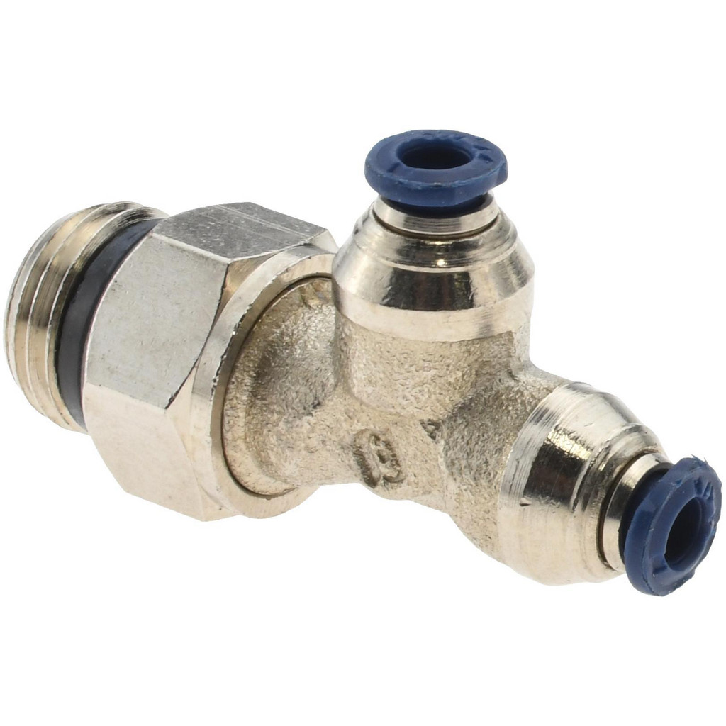 Value Collection 2556418465PRO Push-To-Connect Tube to Universal Thread Tube Fitting: 1/4" Thread, 1/8" OD Image