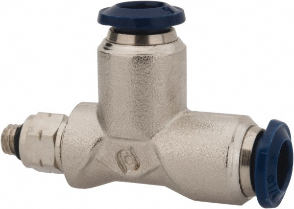 Value Collection 2556414065PRO Push-To-Connect Tube to Universal Thread Tube Fitting: #10-32 Thread, 1/4" OD Image