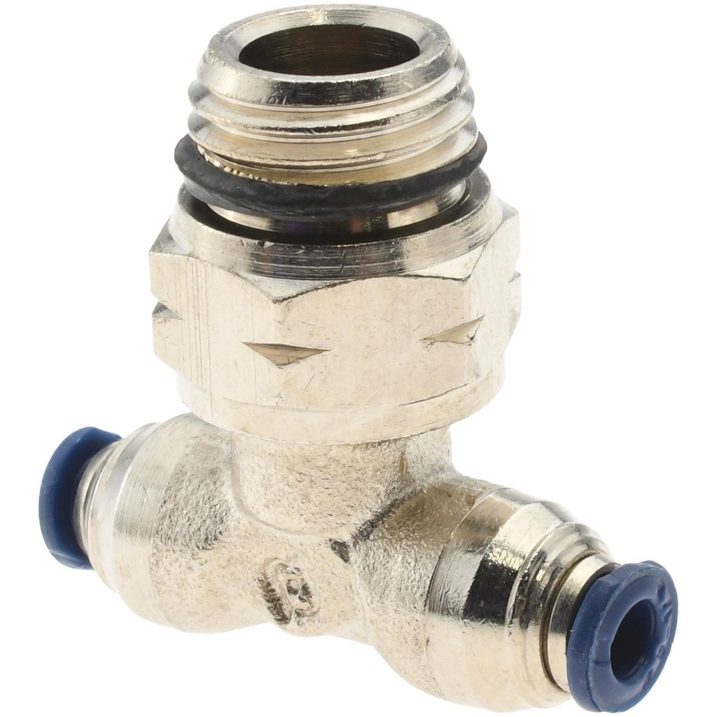 Value Collection 2555718465PRO Push-To-Connect Tube to Universal Thread Tube Fitting: 1/4" Thread, 1/8" OD Image