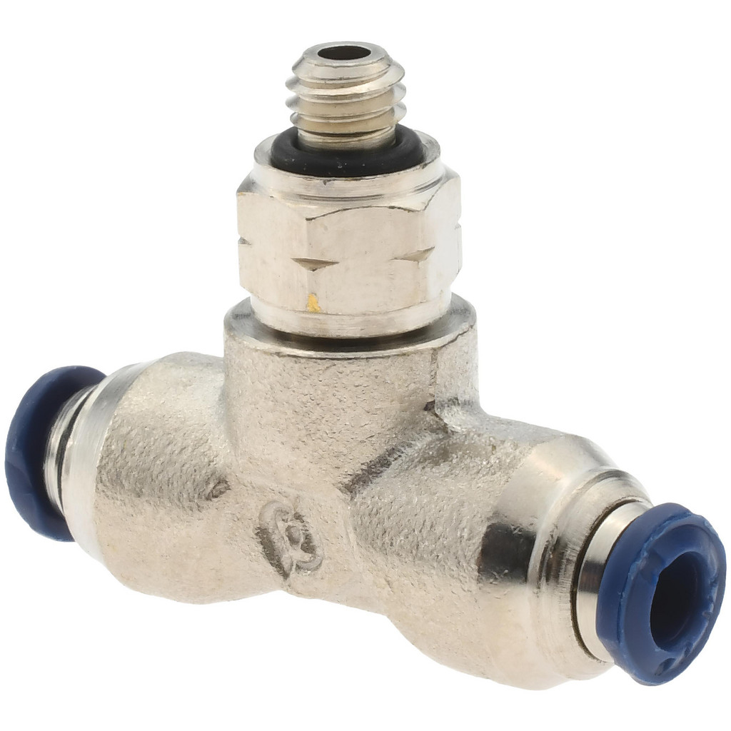Value Collection 2555718065PRO Push-To-Connect Tube to Universal Thread Tube Fitting: #10-32 Thread, 1/8" OD Image