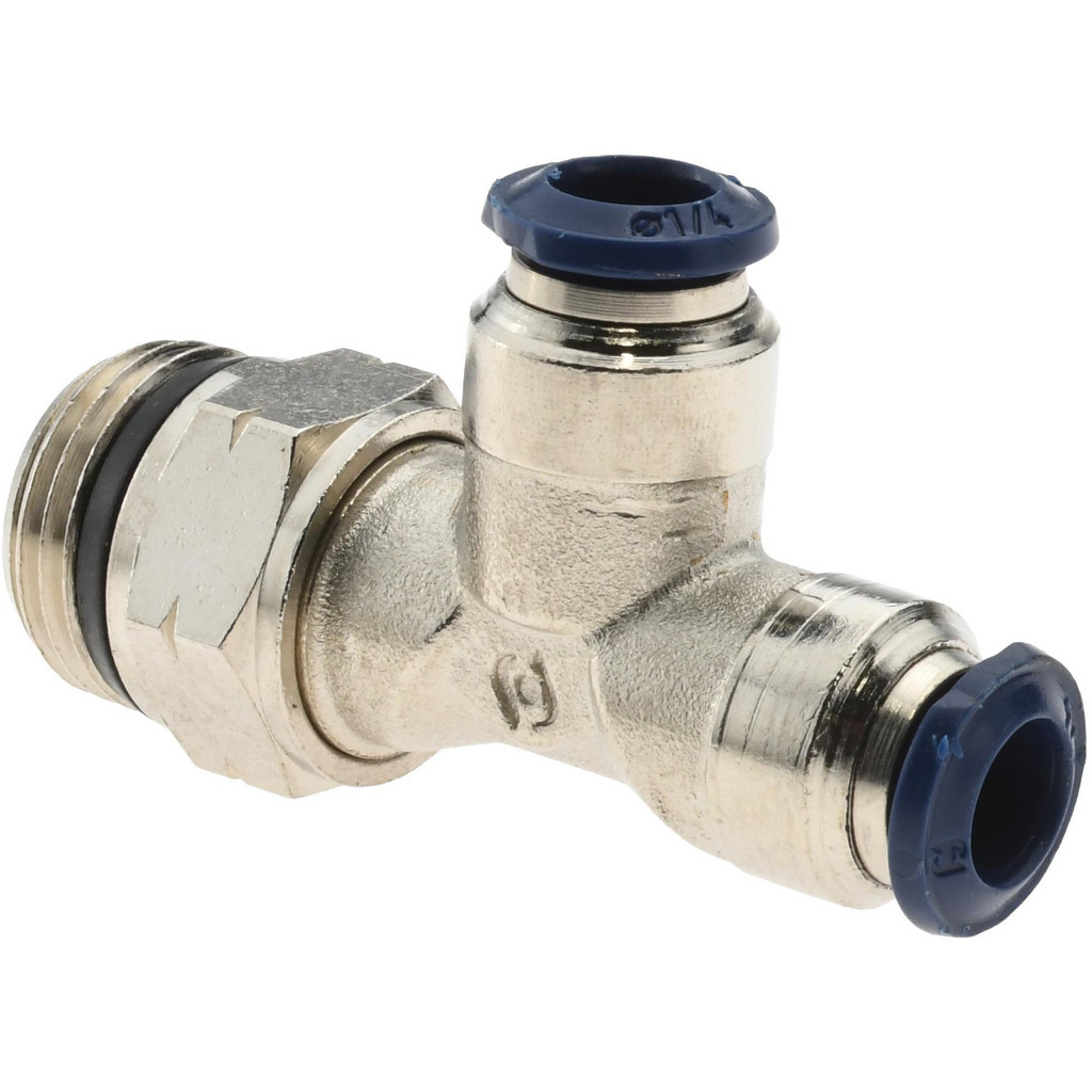 Value Collection 2556414365PRO Push-To-Connect Tube to Universal Thread Tube Fitting: 3/8" Thread, 1/4" OD Image