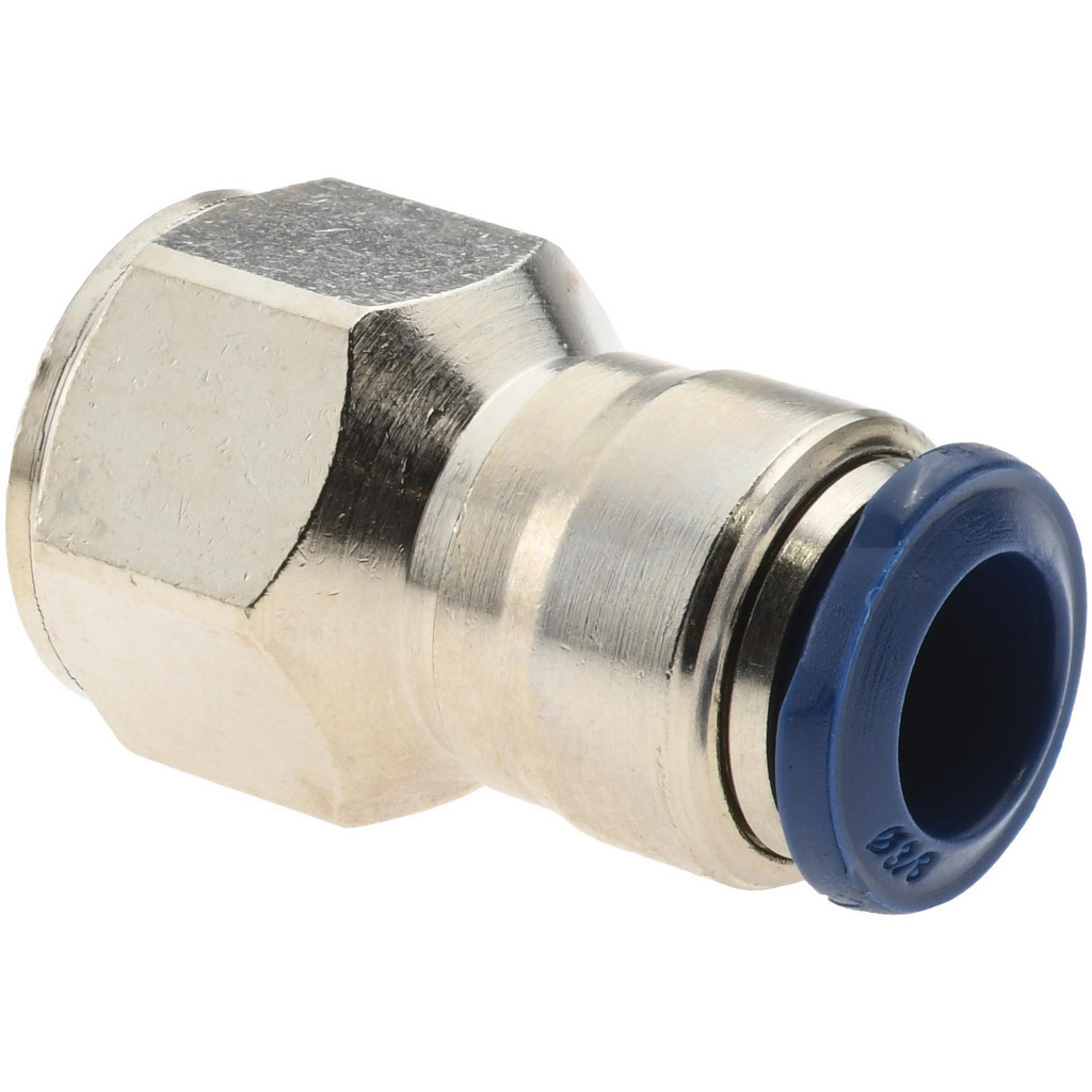 Value Collection 2557538365PRO Push-To-Connect Tube to Female & Tube to Female NPT Tube Fitting: 3/8" Thread, 3/8" OD Image