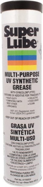 Synco Chemical 41150/UV Grease Cartridge: 14.1 oz Cartridge, Synthetic with Syncolon 