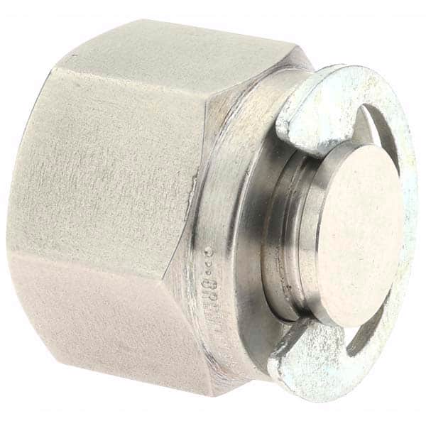 Brennan® 1/2" x 1/2" Tube OD UNION STRAIGHT Compression 316 Stainless Steel 