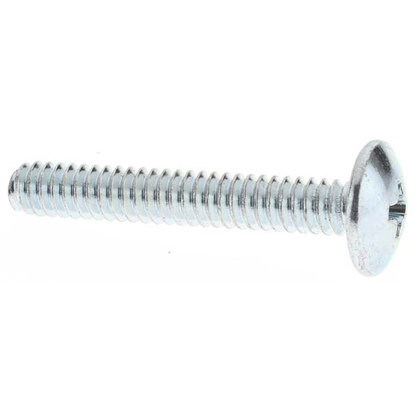 Machine Screw: #10-24 x 1-1/4", Truss Head, Phillips