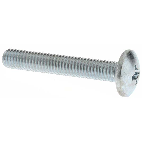 Machine Screw: #10-32 x 1-1/4" Length Under Head, Truss Head, Phillips