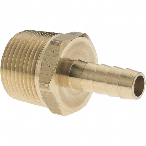 Barbed Hose Fitting: 3/4" x 3/8" ID Hose, Adapter