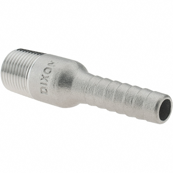 Combination Nipples For Hoses; Type: Threaded Nipple ; Material: Stainless Steel ; Thread Standard: Male NPT ; UNSPSC Code: 40141734