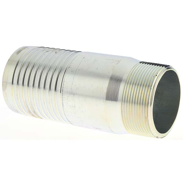 Combination Nipples For Hoses; Type: Threaded Nipple ; Material: Steel ; Thread Standard: NPT ; Thread Size: 2in; 2mm ; UNSPSC Code: 40141734