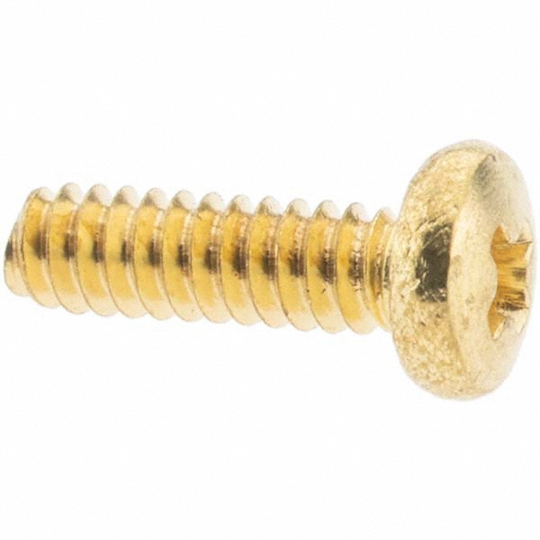 Machine Screw: #4-40 x 3/8" Length Under Head, Pan Head, Phillips
