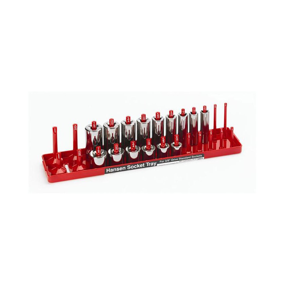 26 Piece Capacity Deep & Shallow Inch Socket Tray