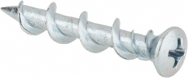 DeWALT Anchors & Fasteners 02314-PWR Concrete & Masonry Screw: 1/4" Dia, 1-1/4" OAL Image