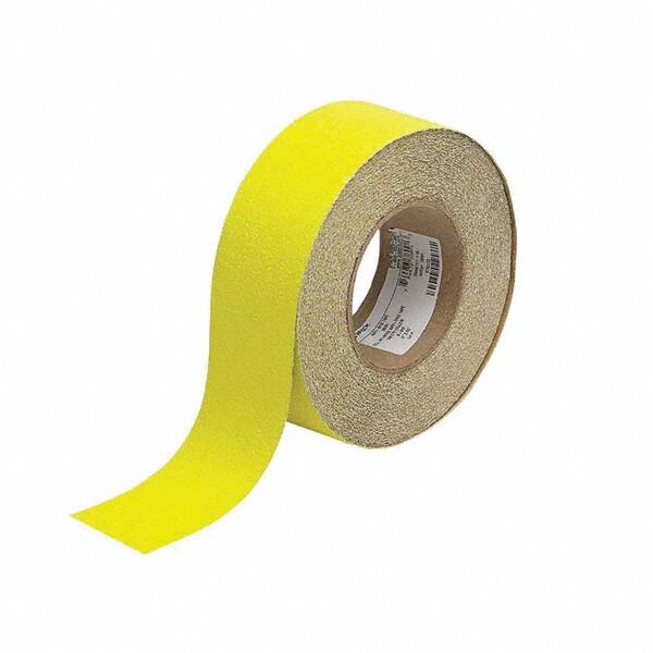 Floor & Aisle Marking Tape: 2" Wide, 60' Long, 0.01 mil Thick, Polyester