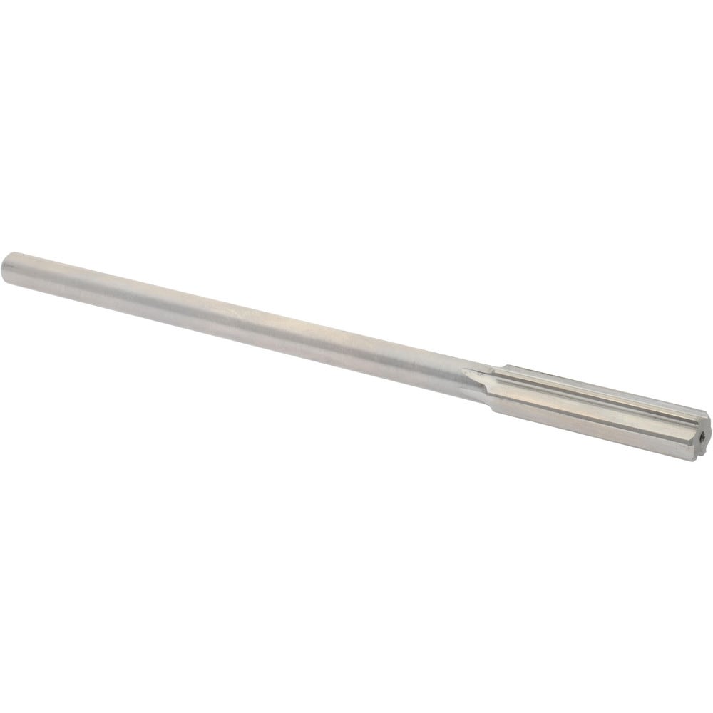 Value Collection SM0501000 Chucking Reamer: 0.3937" Dia, 7" OAL, 1-3/4" Flute Length, Straight Shank, High Speed Steel Image