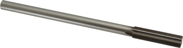 Value Collection SM0501200 Chucking Reamer: 0.4724" Dia, 8" OAL, 2" Flute Length, Straight Shank, High Speed Steel Image