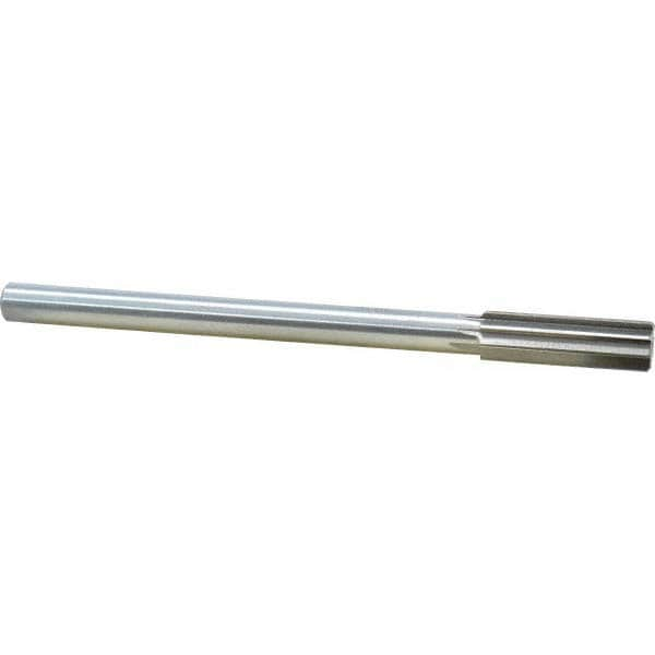 Value Collection SM0501800 Chucking Reamer: 0.7087" Dia, 9" OAL, 2-1/4" Flute Length, Straight Shank, High Speed Steel Image