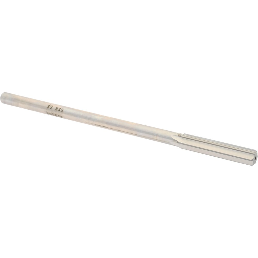 Value Collection SM0500900 Chucking Reamer: 0.3543" Dia, 7" OAL, 1-3/4" Flute Length, Straight Shank, High Speed Steel Image