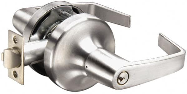 Entry Lever Lockset for 1-3/8 to 1-3/4" Thick Doors
