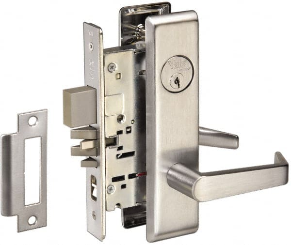 Privacy Lever Lockset for 1-3/4 to 3-1/4" Thick Doors